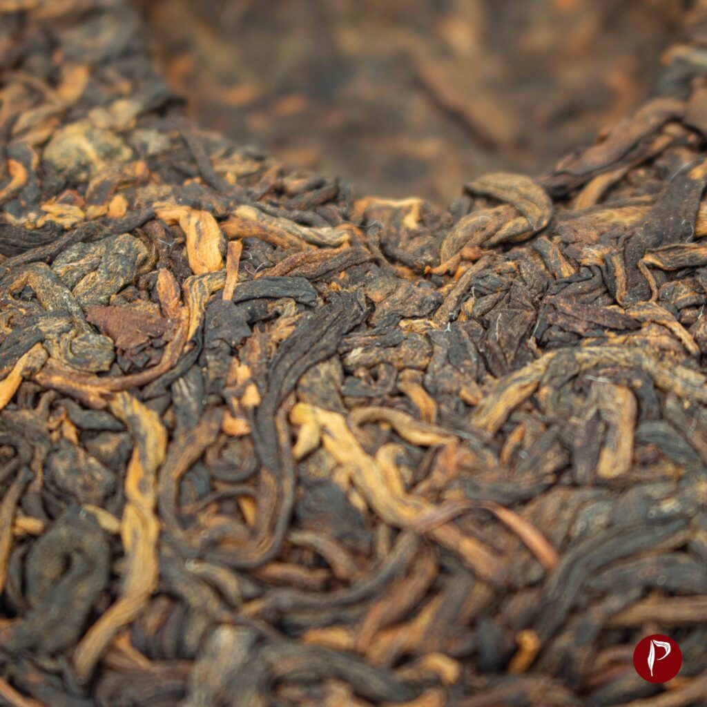 Tea Spirit Ancient Arbor Ripe Puerh detail