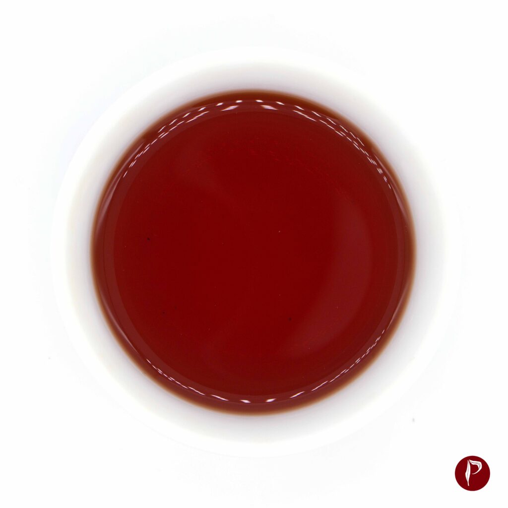 Tea Spirit Ancient Arbor Ripe Puerh tea soup