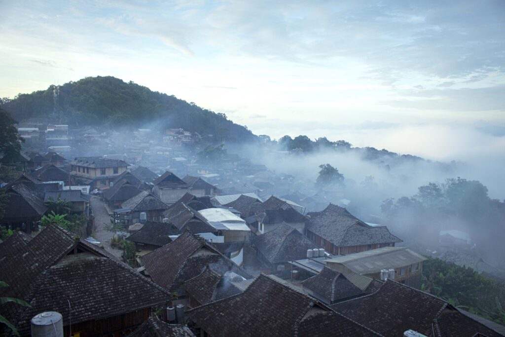 fog in Jingmai mountian