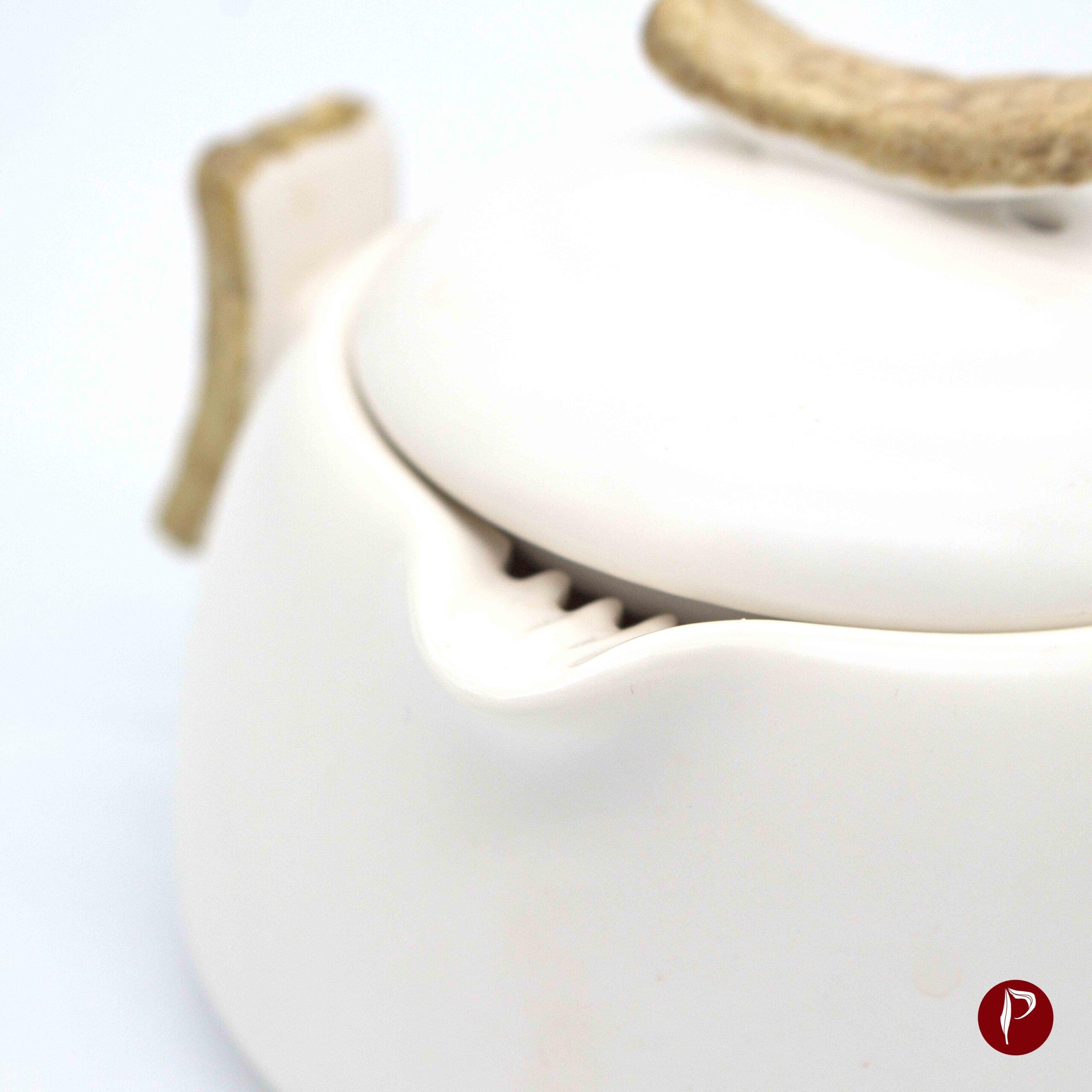 Casual Travel Tea set close to teapot detail