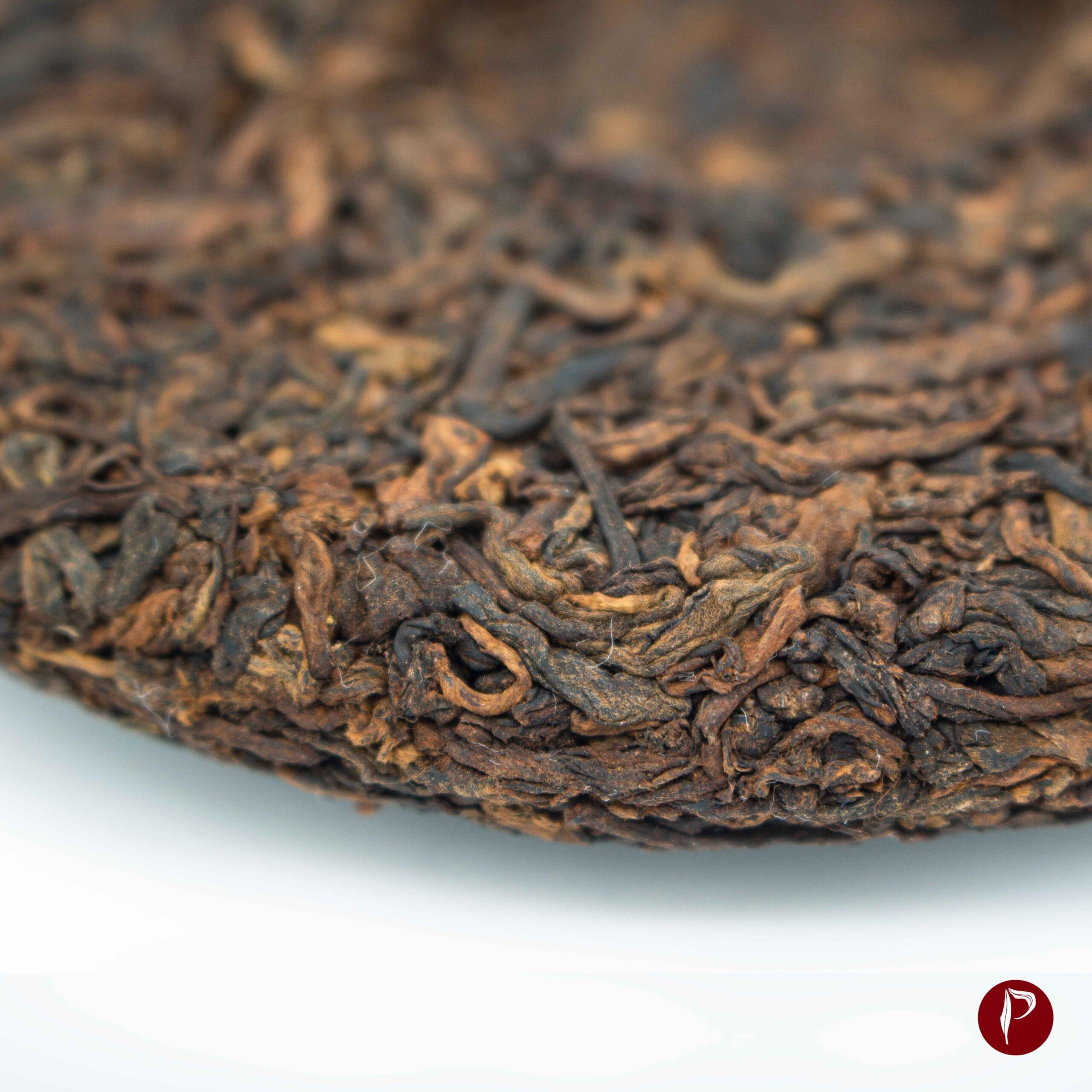 Princess Qi Ancient Arbor Ripe Puerh dry tea leaves