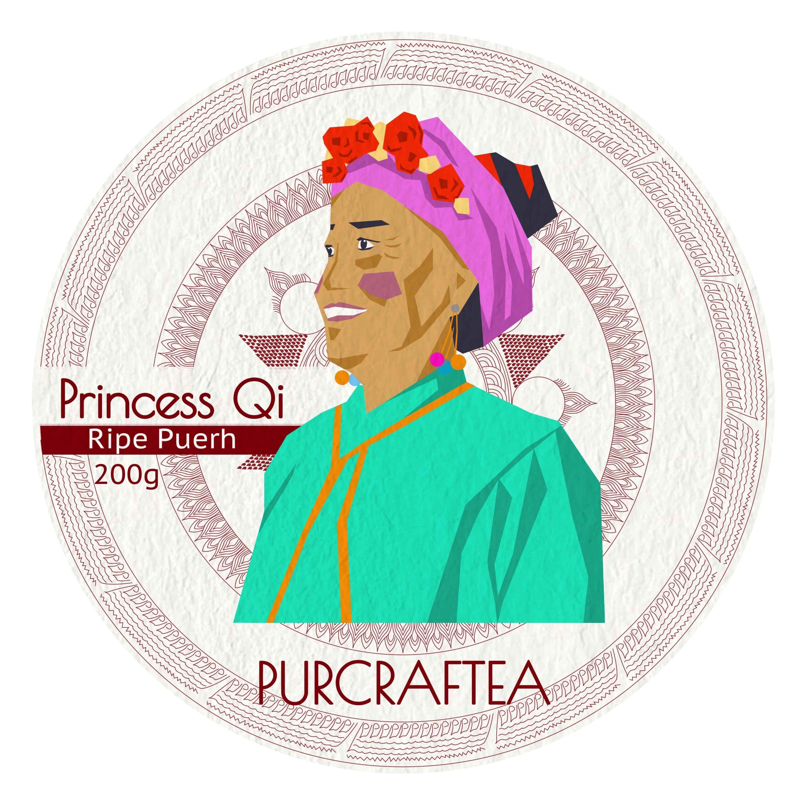 Princess Qi Ancient Arbor Ripe Puerh